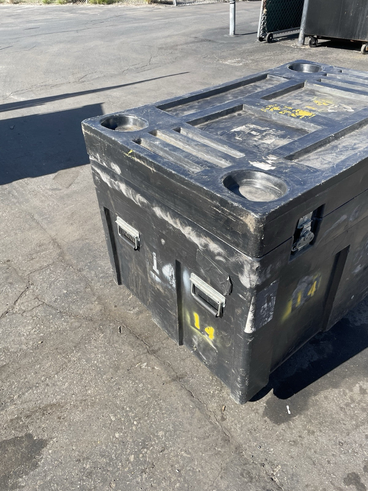 Penn Fabrication Pro Audio DJ Large 45 x 30 x 27 Utility Road Trunk Case Wheels