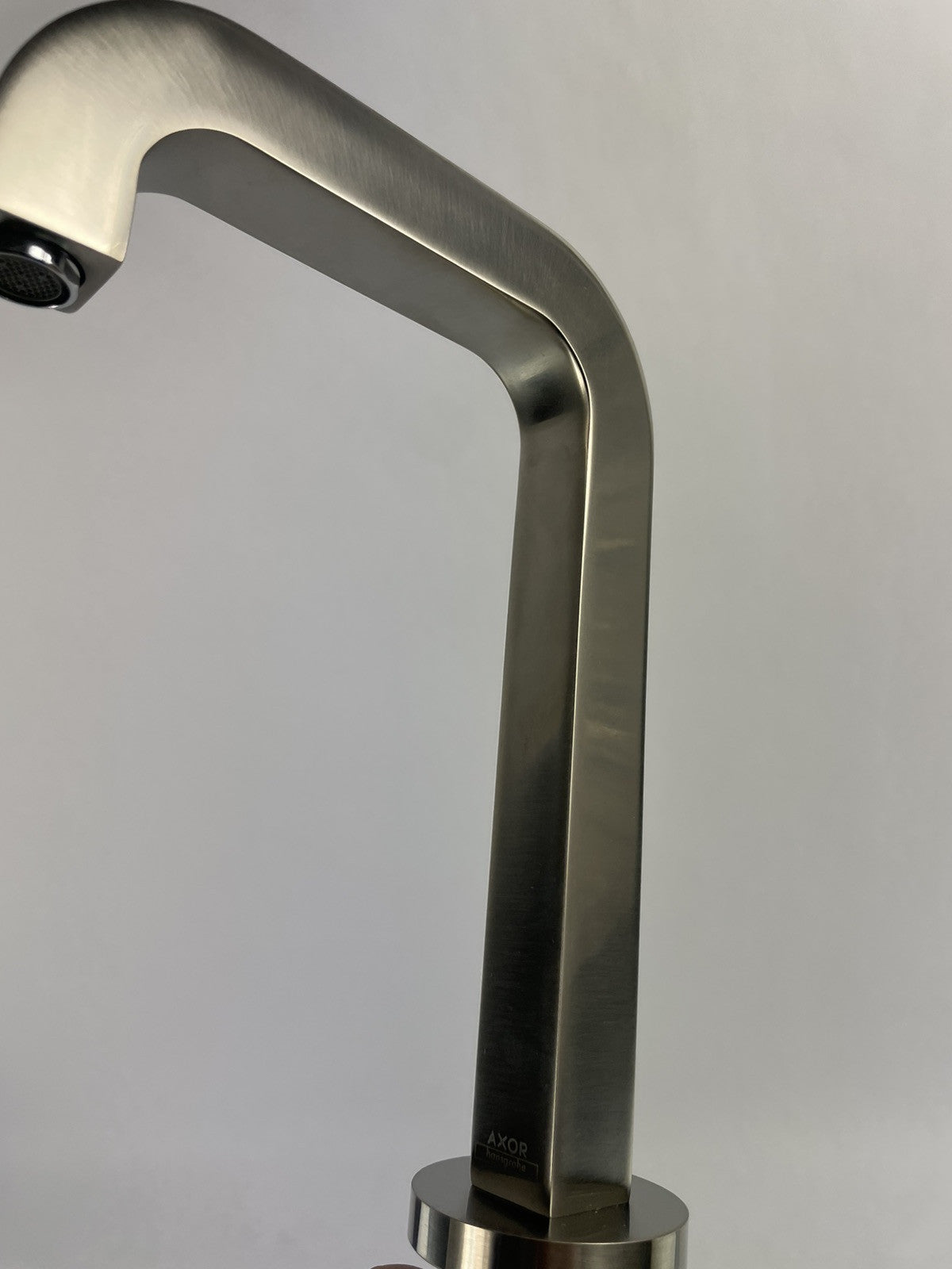 Hansgrohe AXOR Citterio 39135821 brushed nickel bathroom sink faucet body without handles