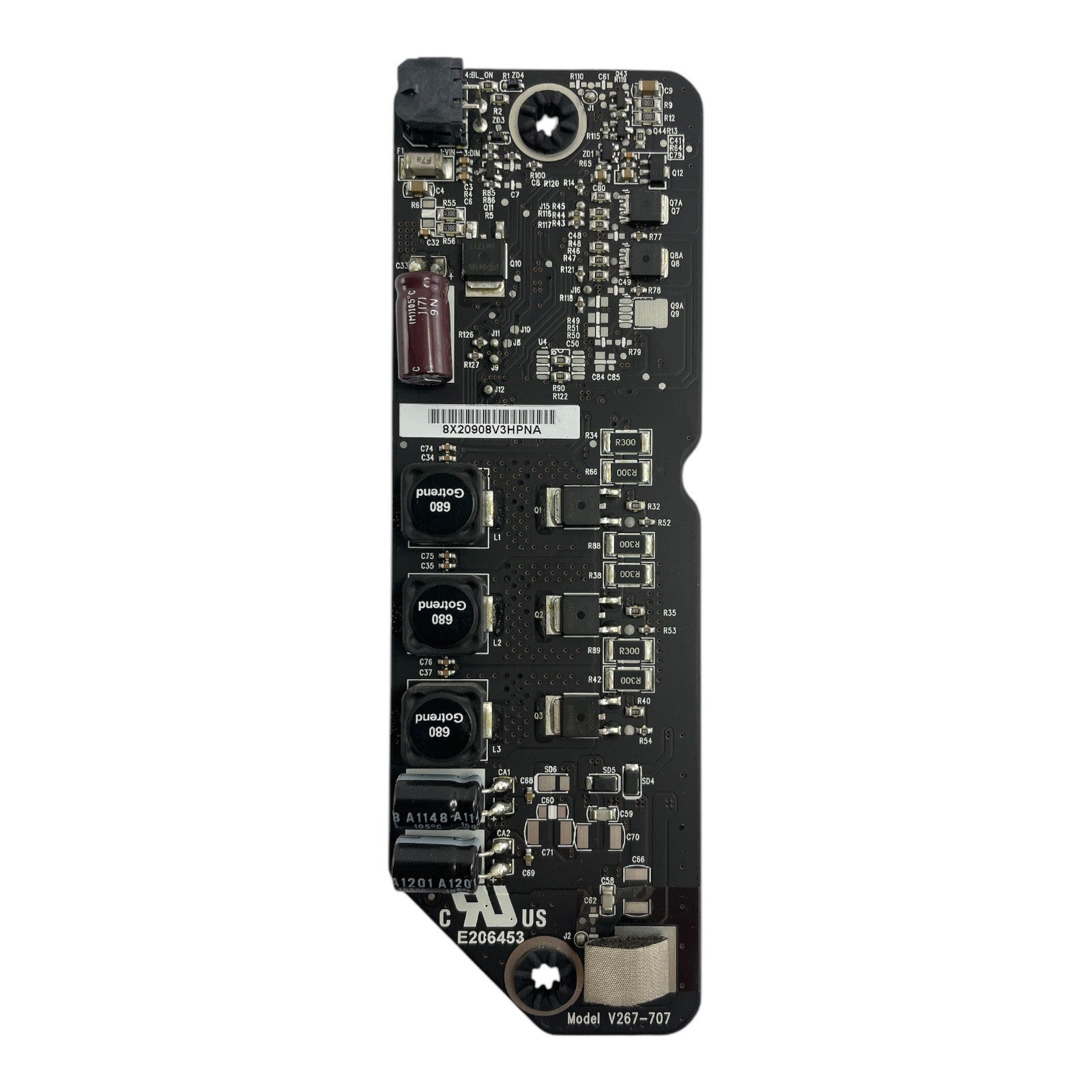 Apple iMAC 21.5" A1311 Mid 2011 LCD Backlight Inverter Board 612-0092 V267-707HF