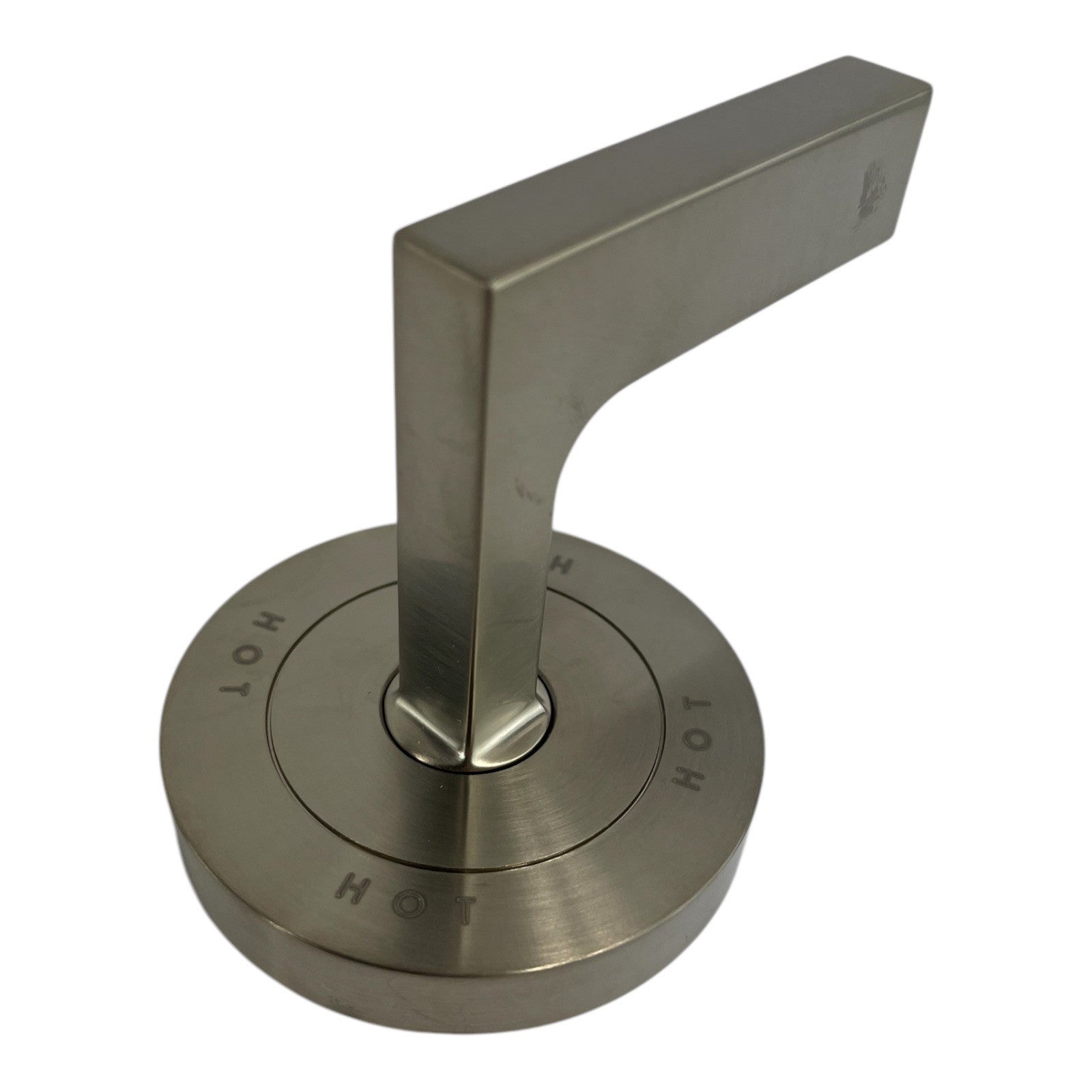 Hansgrohe Axor Citterio hot lever handle brushed nickel