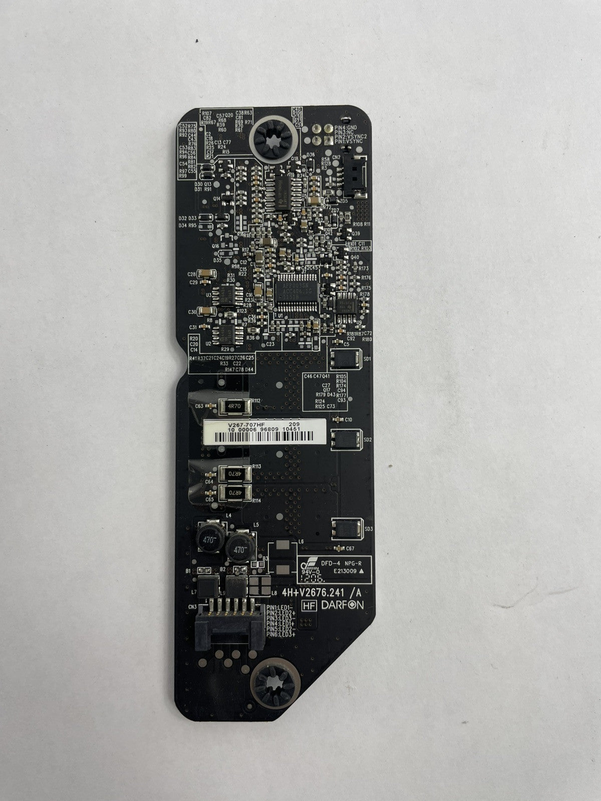 Apple iMAC 21.5" A1311 Mid 2011 LCD Backlight Inverter Board 612-0092 V267-707HF