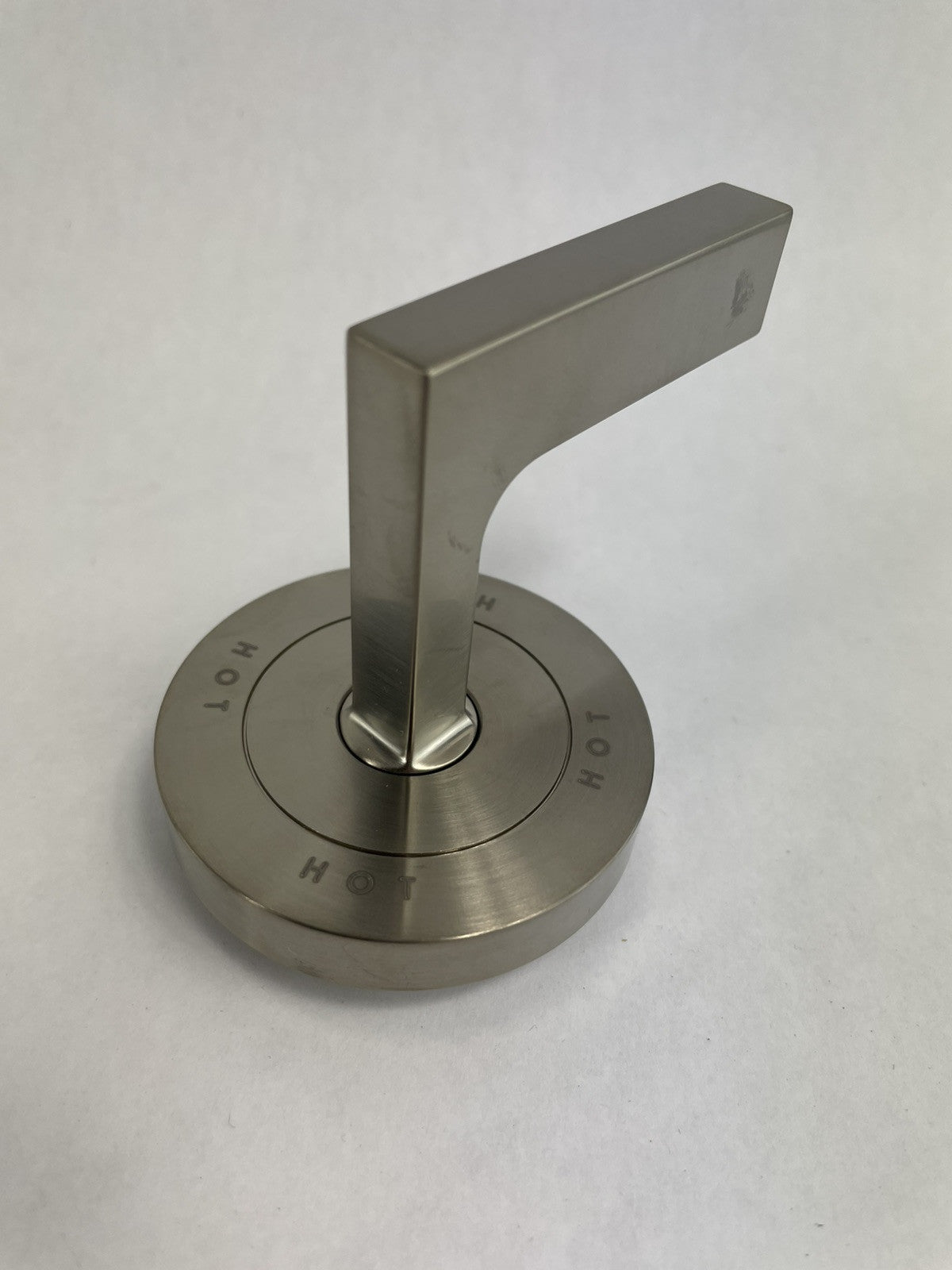 Hansgrohe Axor Citterio hot lever handle brushed nickel
