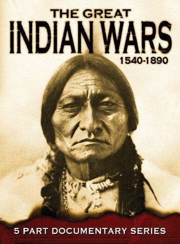 The Great Indian Wars 1540-1890 5 Part Documentary Series DVD - Rare Content 