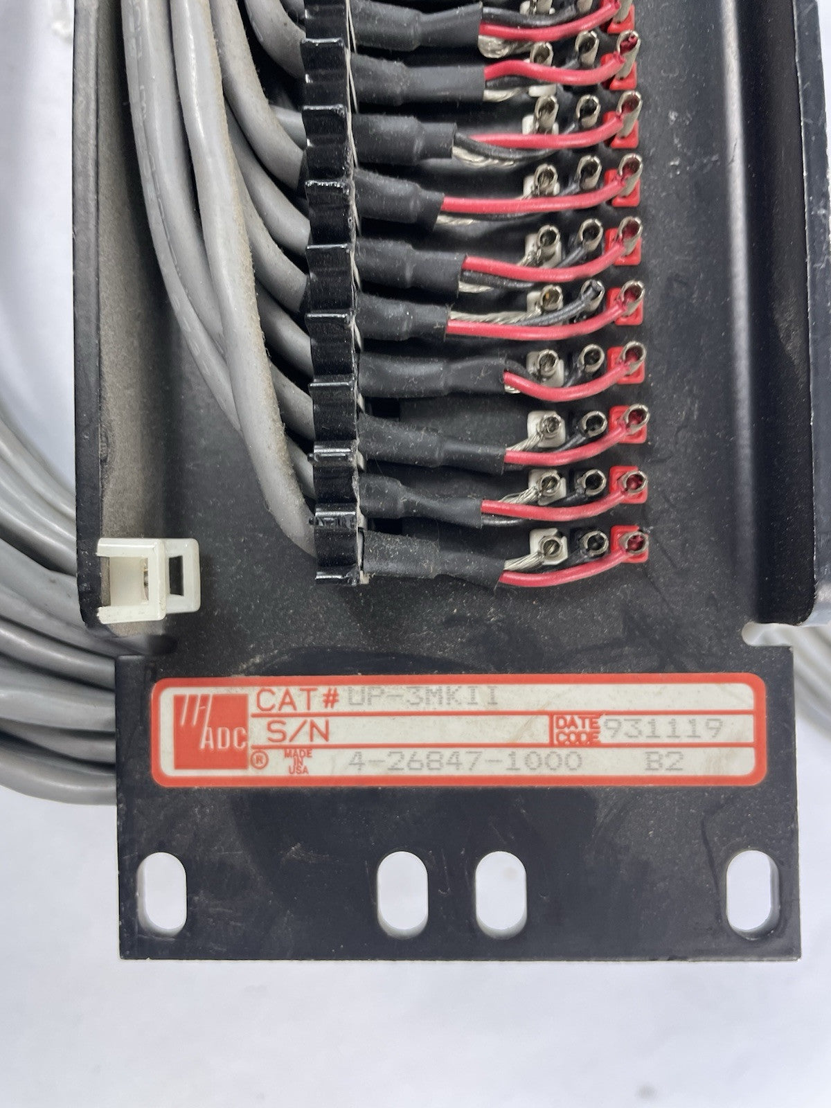 Trompeter 40 patchbay connected  to ADC UP-3MKII  PPC RACKMOUNT Patchy PB9