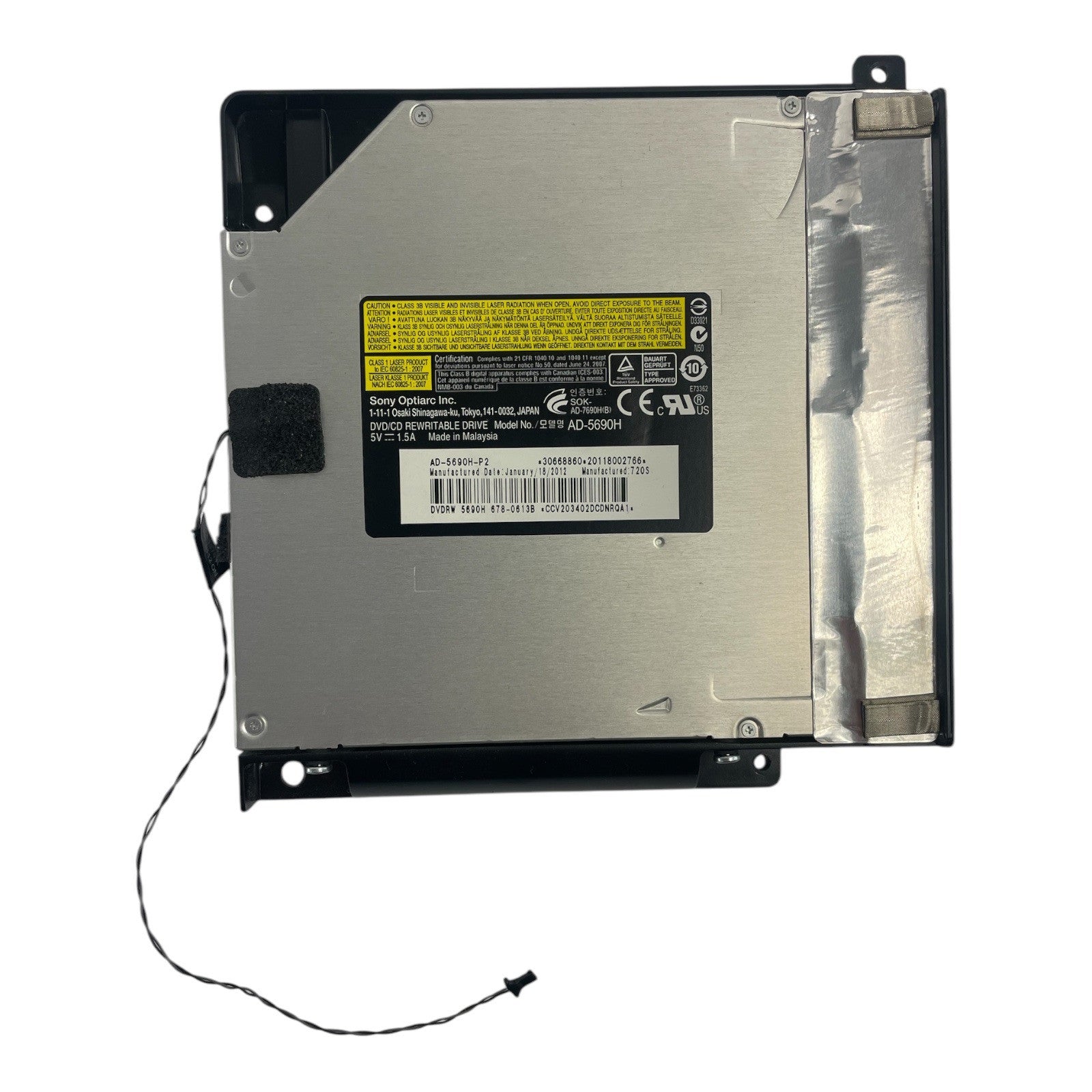 Apple iMac A1312 AD-5690H-P2 DVD-RW Drive 678-0613B Sony Original