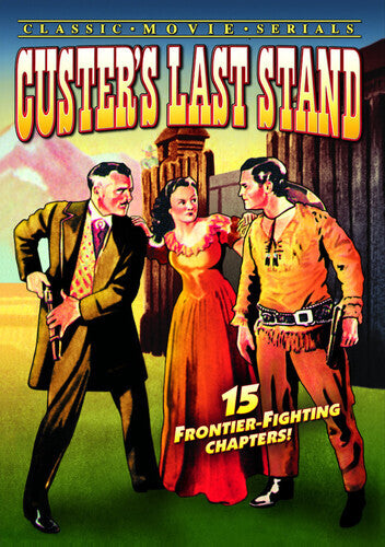 Custer's Last Stand - 15 Chapter Movie Serial - DVD By Rex Lease - NEW SEALED