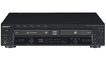 Sony RCDW500C 5 CD Changer Recorder Powers On Deck A Not Ejecting Deck B Ejects
