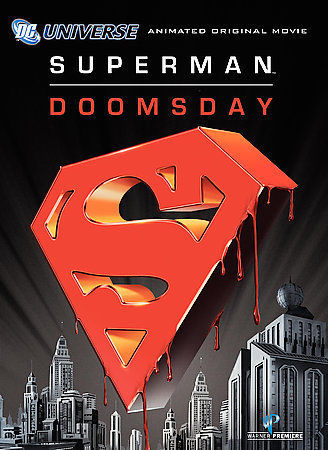 Superman: Doomsday DVD DC Universe Animated Feature Film - Mint Condition