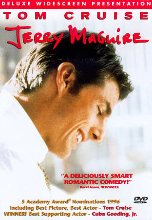 Jerry Maguire (DVD, 2005)  Tom Cruise Cuba Gooding Jr. Renee Zellweger * MINT *