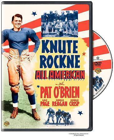 Knute Rockne All American w Pat O'Brien by Lloyd Bacon (DVD Video) NEW SEALED