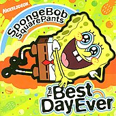 Sponge Bob Square Pants " The Best Day Ever " Digital Audio CD w Card 2006