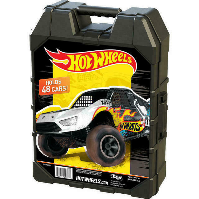 Hot Wheels Mattel Carrying Case Holds 48 Cars 2011 Mattel Tara Toy Corporation