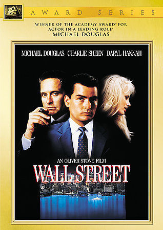 Wall Street DVD - Wall Street Movie - Michael Douglas Charlie Sheen - NEW SEALED