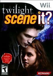KONAMI Scene It Twilight - Nintendo Wii Game - Mint Condition - Rated T for Teen