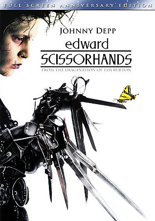 Edward Scissorhands [DVD] Full Screen 10th Anniversary Edition - DVD - Mint Cond