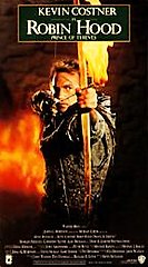 Kevin Costner is Robin Hood : Prince of Thieves (VHS, 1991) PG-13 BASF - LOOK