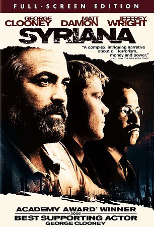 Syriana DVD Full Screen Edition COMPLETE George Clooney Matt Damon BIG OIL