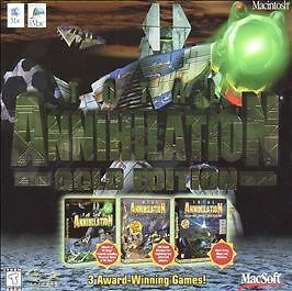 Total Annihilation MacSoft Macintosh iMac Gold Edition Apple, 1997/98 Mint Discs