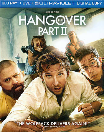 The Hangover Part II (Blu-ray/DVD, 2011, 2-Disc Set) Fast Free Shipping