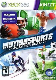 Motionsports (Microsoft Xbox 360, 2010) Kinect - Complete - Tested & Working🤩