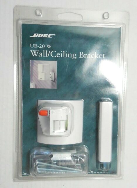 Genuine Bose UB-20W Wall Ceiling Speaker Mounting Bracket Kit White NEW