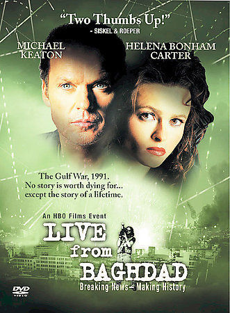 Live From Baghdad (DVD, w/Insert) Michael Keaton & Helena Bonham Carter