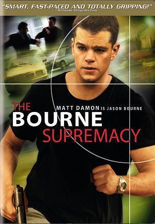 The Bourne Supremacy 2004 DVD. (Matt Damon,Julia Stiles, Brian Cox)Series # 2  